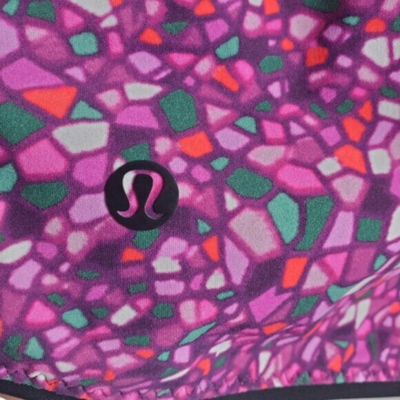 Lululemon Paradise Camo Multi Regal Plum Surf Short II Size M - Picture 5 of 9